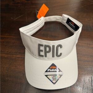 Pukka Women's White Visor Hat